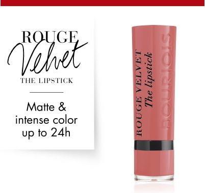 Produktbild Bourjois Rouge Velvet The Lipstick (02 Flaming)