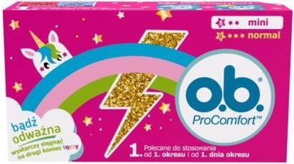 Image du produit o.b. Tampons Procomfort Mini et Normal (16 x, Mini, Normal)