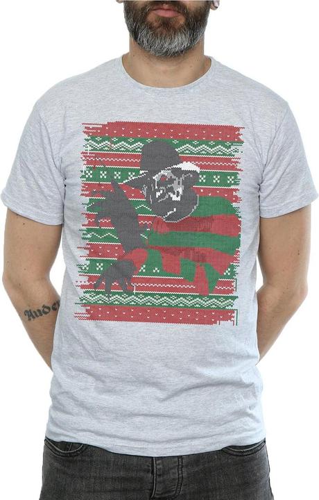 Produktbild Absolute Cult Christmas Fair Isle TShirt (S)