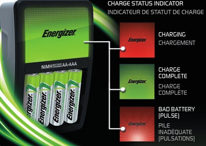 Immagine prodotto Energizer Ricarica Maxi (4 pz., AA, 2000 mAh, Batteria + Caricabatterie)