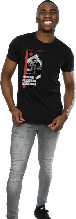 Actual product image Star Wars Mens The Last Jedi Captain Phasma T-Shirt (XL)