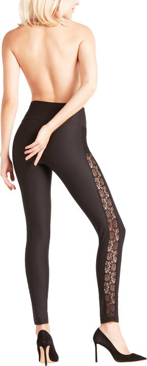 Actual product image Falke Lace leggings, colour 3009 black, size 44-46 (44 - 46)