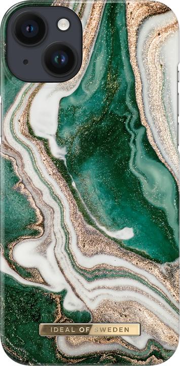 Produktbild iDeal Of Sweden Designer-Cover Golden Jade Marble (Apple iPhone 14 Plus)