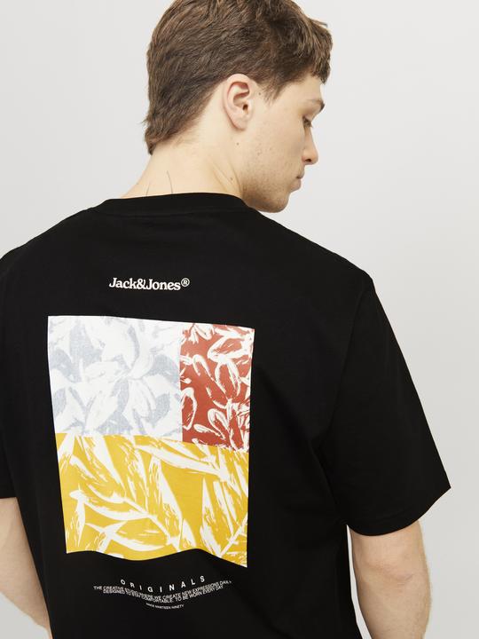 Actual product image Jack & Jones Jorsplit Back Tee Ss Crew Neck Ln (M)