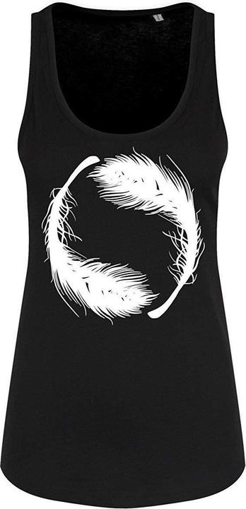 Image du produit Grindstore Débardeur avec plumes YinYang (XXL)