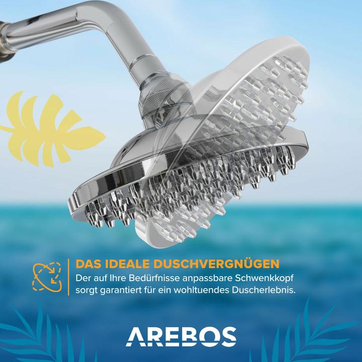 Actual product image Arebos Solar Shower