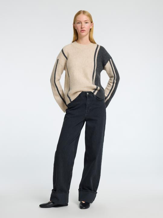 Produktbild Selected Femme Gestreifter Pullover (M)