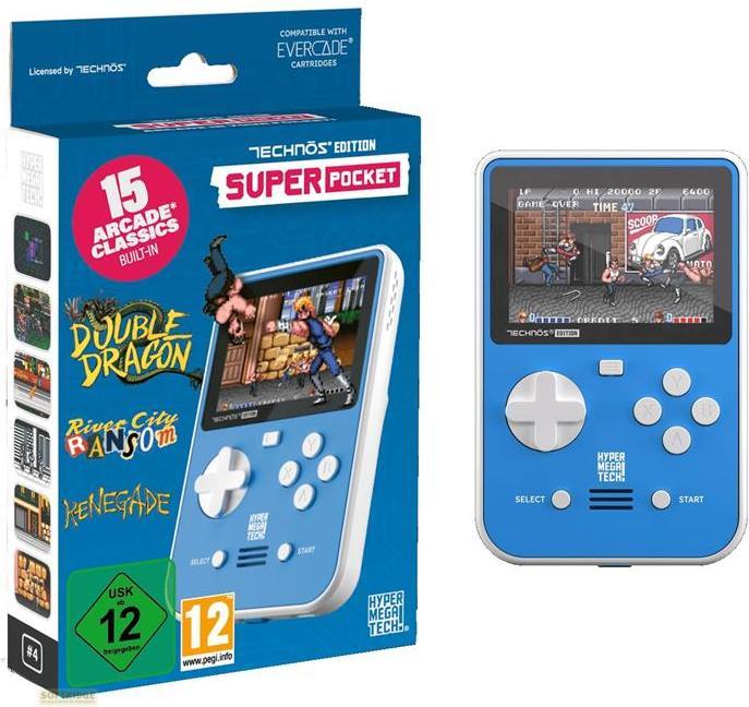 Actual product image Blaze Evercade Technos Super Pocket