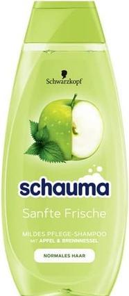 Schwarzkopf Schauma Shampoo sanfte frische, 400ml Flasche (400 ml, Flüssiges Shampoo)