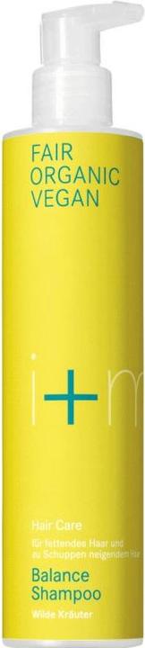 i+m Naturkosmetik Shampoo di equilibrio alle erbe selvatiche (250 ml, Shampoo liquido)