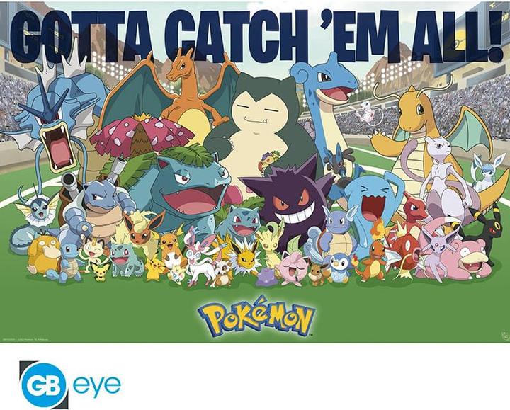 Image du produit ABYstyle POKEMON - Poster Maxi - All Time Favorites (91,5 x 61 cm)