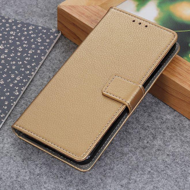 Produktbild MU Classic Litchi Leder Bookcover II Series (LG V50 ThinQ)