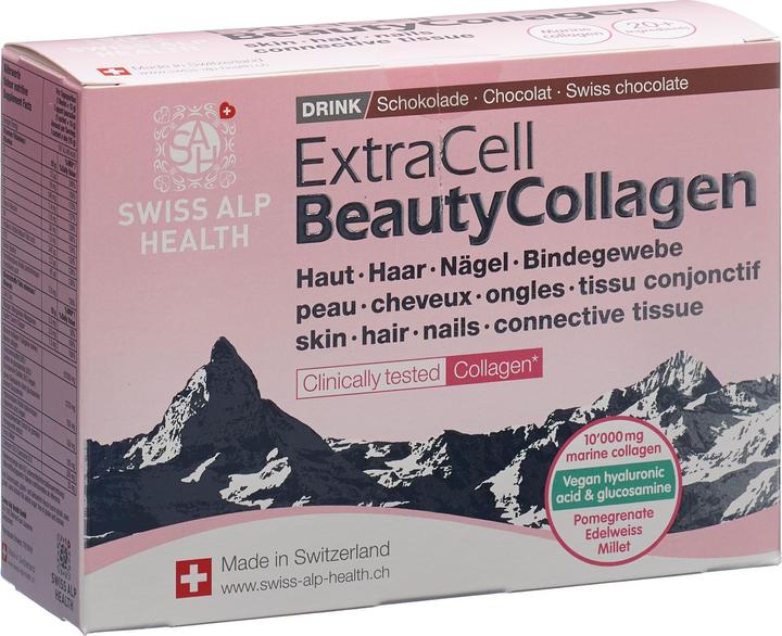 Swiss Alp Health ExtraCell BeautyCollagen (20 Stück, Pulver, Beutel, 360 g)