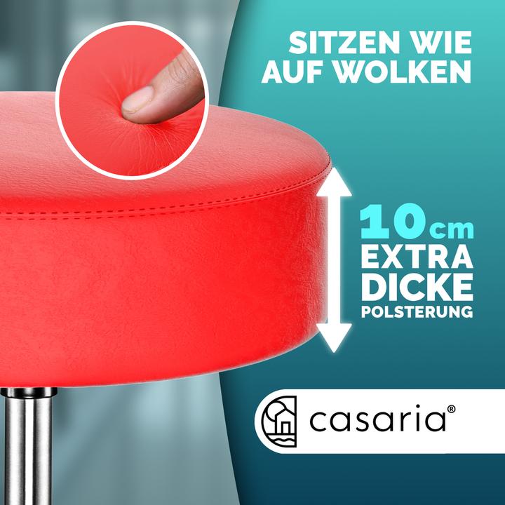 Actual product image Casaria Rollhocker