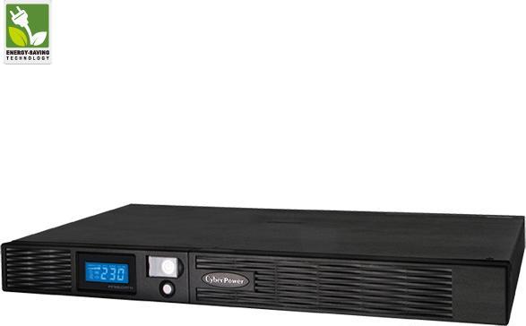 Actual product image Cyberpower PR1000ELCDRT1U 1000VA/670W Advance exchange german software VMWARE ready german support (1000 VA, 670 W, Line-interactive UPS)