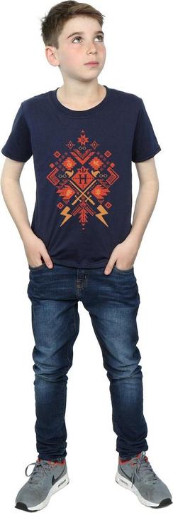 Actual product image Boys Christmas Fair Isle T-Shirt (140, 146)