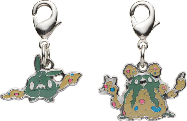 Pokémon Pokemon Center - Trubbish, Garbodor Schlüsselanhänger - 2 Stück
