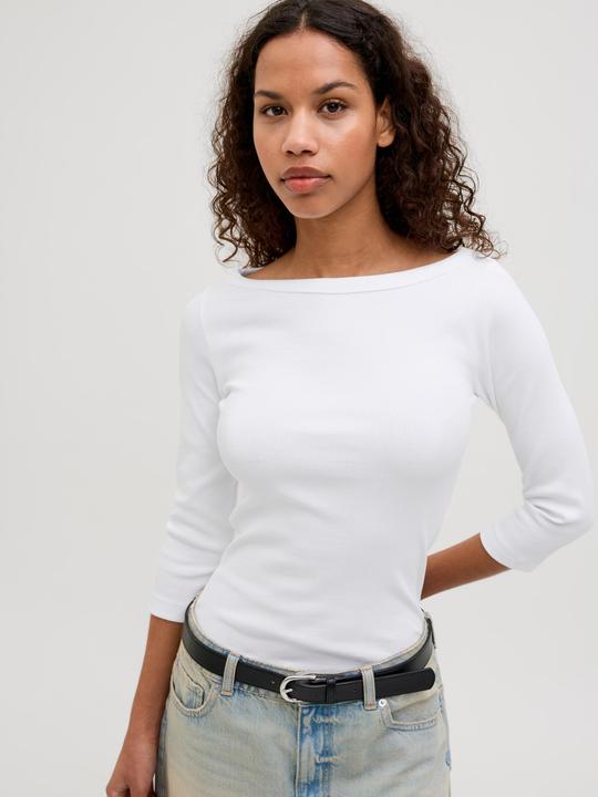 Actual product image JJXX Jxfifi Str 3/4 Boatneck Top Jrs Noos (S)