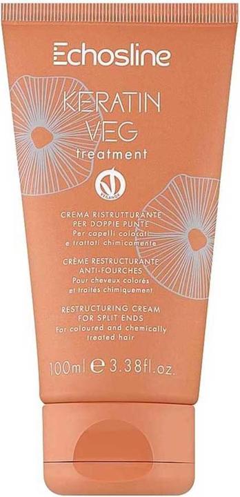 Actual product image Echosline Keratin Veg Cream For Split Ends 100ml (100 ml)