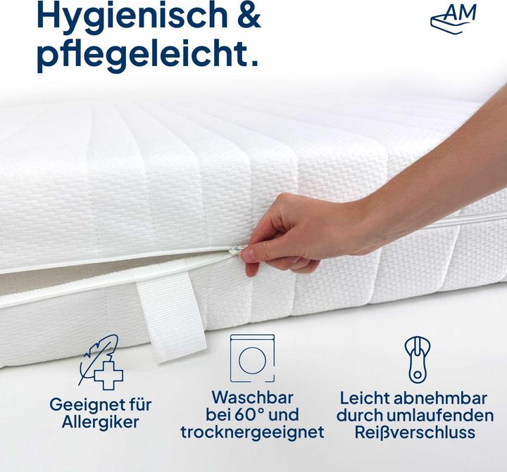 Immagine prodotto AM Qualitätsmatratzen Coprimaterasso Comfort (120 x 190 cm)