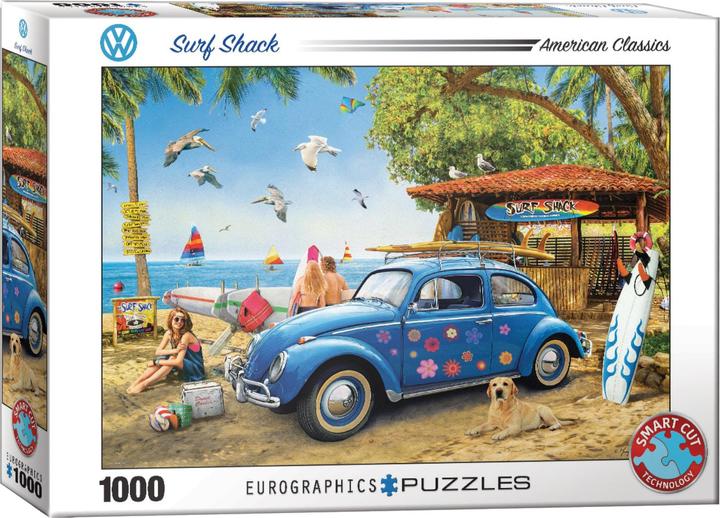 Image du produit Eurographics VW Beetle Surf Shack (1000 pièces)