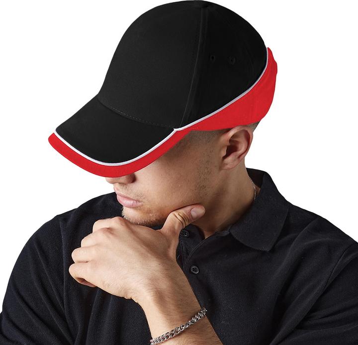 Image du produit Beechfield Casquette de baseball Teamwear Competition (paquet de 2) (Taille unique)