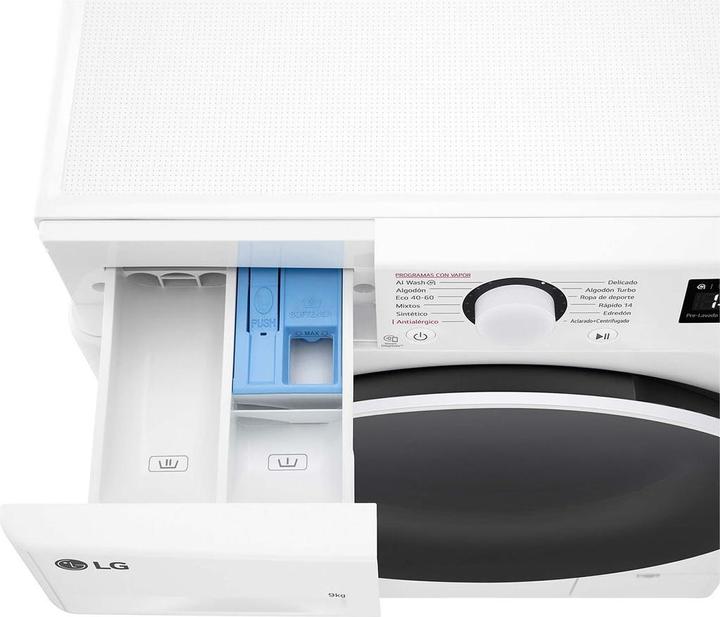Actual product image LG F2WR5S09A0W (9 kg, Left)