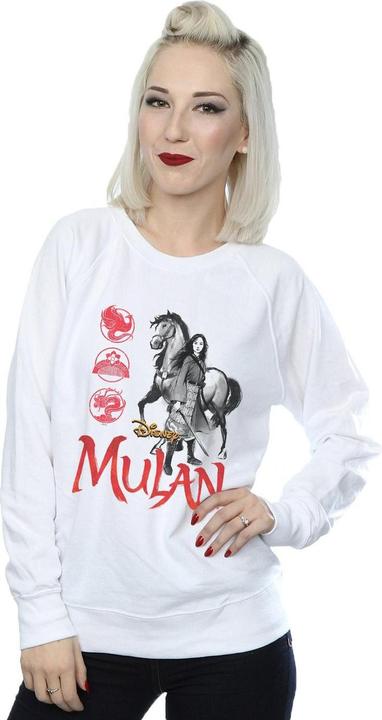 Immagine prodotto Disney Mulan Movie Horse Pose Felpa Donna (XXL)