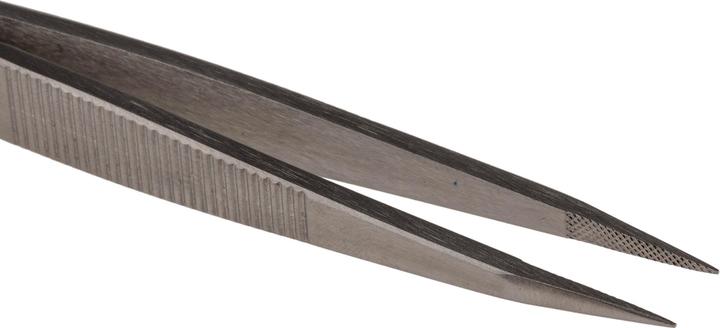 Produktbild Weller Erem Erem Edelstahl Pinzette Säurebeständig, Spitze Gerade, Spitz Geriffelt, 120 mm