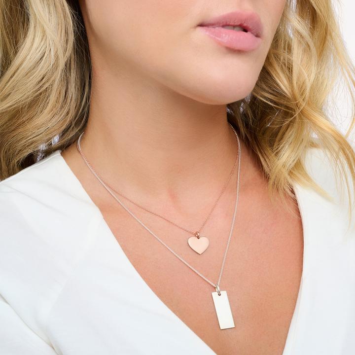 Produktbild Thomas Sabo Tag Halskette Silber (925er Silber, 40 - 45 cm)