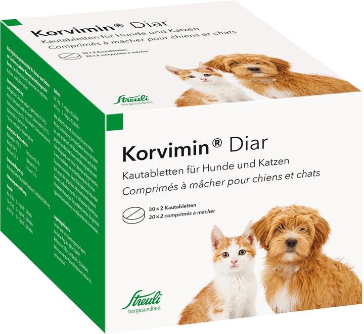 Produktbild Korvimin Kautabletten, 30 x 2 Stück (30 Stk., 210 g)