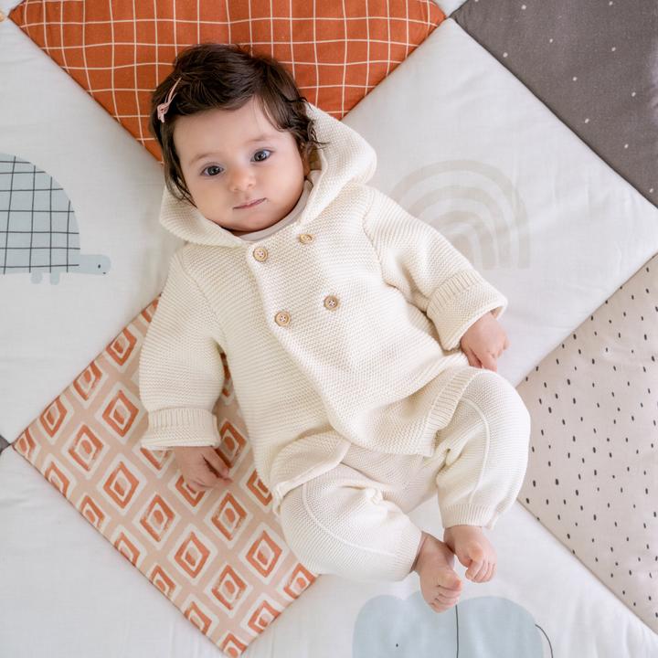 Actual product image Julius Zöllner Toddler Blanket Organic Wild Patch