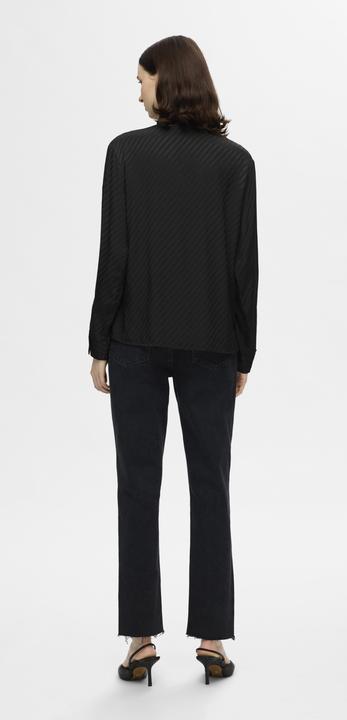 Image du produit Selected Femme Blouse en satin à noeuds (42)