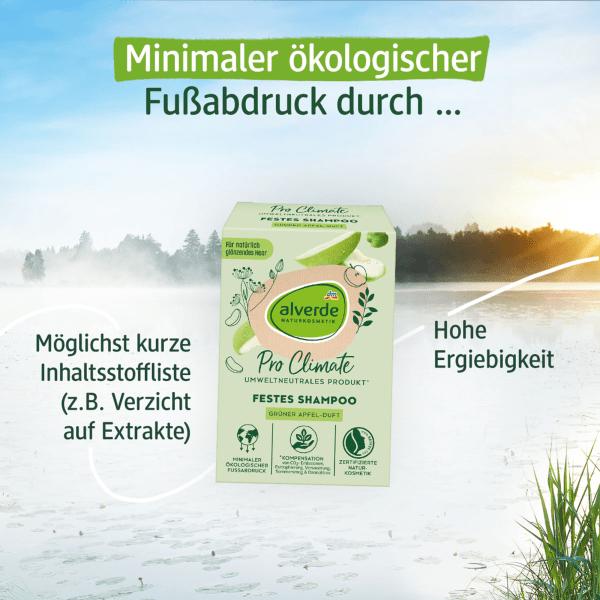 Immagine prodotto dm alverde Shampoo solido Pro Clima Mela Verde (Shampoo solido)
