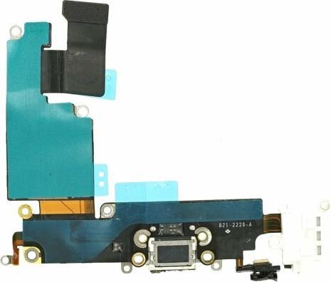 Produktbild OEM Ladestecker flexibel für iPhone 6 Plus weiss (Apple iPhone 6 Plus)