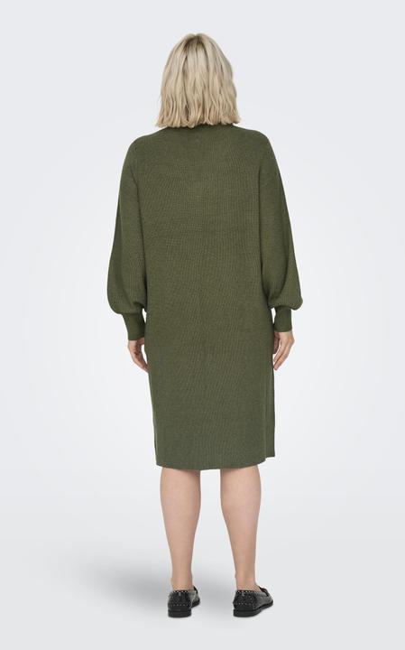 Produktbild Only Normal geschnitten V-Ausschnitt Curve Midikleid Kleid (M)