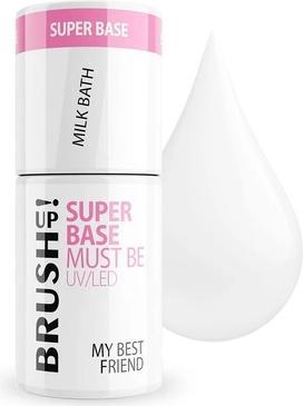 Produktbild Brush up Brushup Super Base Must Be Uv Led Hybrid Nail Base My Best Friend Milk Bath 5g