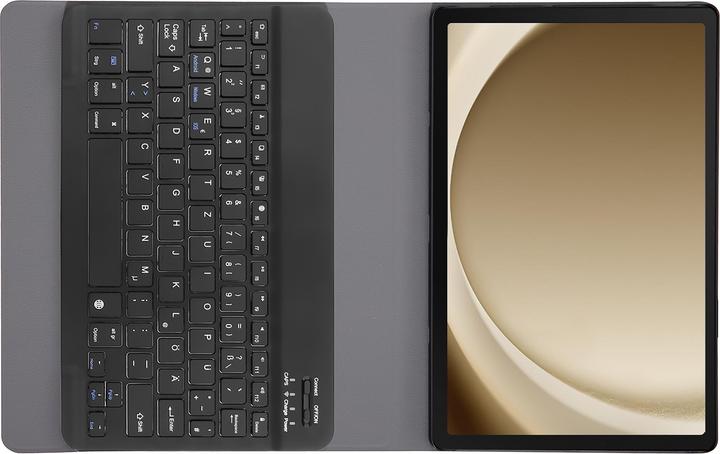 Actual product image Cazy Keyboard case compatible with Samsung Galaxy Tab A9+ - Protective case with magnetic detachable (DE, Galaxy Tab A9+)