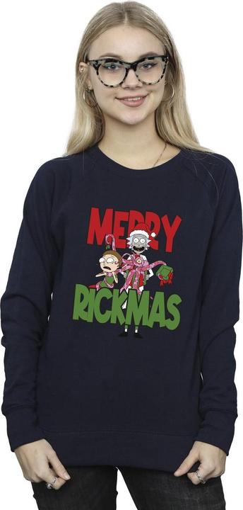 Image du produit Rick And Morty - Sweat MERRY RICKMAS - Femme (L)