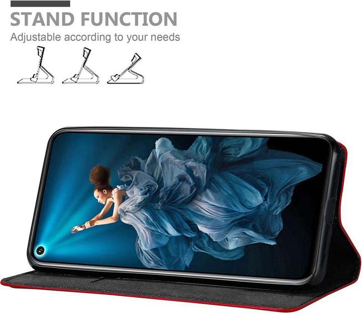 Productafbeelding Cadorabo Boek Onzichtbare Magneethoes (TCL 20S, Huawei Nova 5T, LG K20)