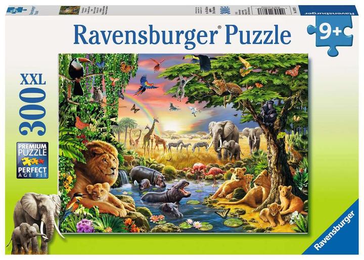 Produktbild Ravensburger Abendsonne am Wasserloch (300 Teile)
