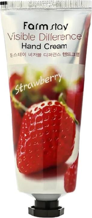 Produktbild Farmstay Vissible Difference Hand Cream Strawberry 100Ml (100 ml)