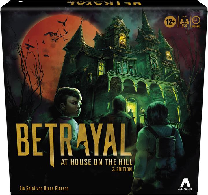 Actual product image Hasbro Gaming Betrayal at House on the Hill (German)