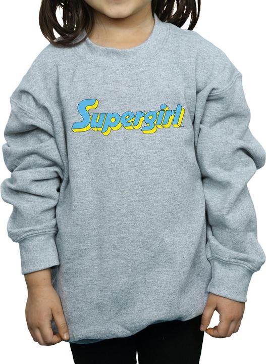 Immagine prodotto Supergirl Text Logo Felpa Ragazze (152, 158)