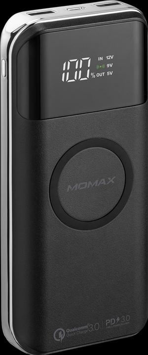 Actual product image Momax Q.POWER AIR 2+ Wireless External Battery Pack 20,000mAh (PD 18W + QC3.0 + 10W Wireless)