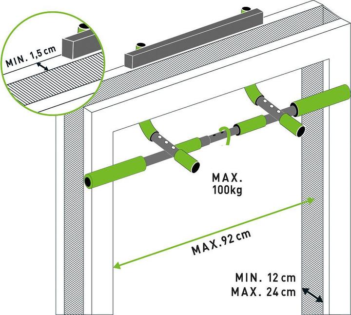 Actual product image Schildkröt Door stretch