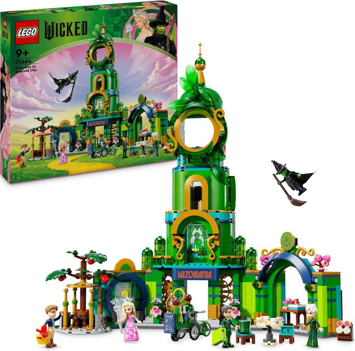 Immagine prodotto LEGO Willkommen in Emerald City (75684, LEGO Wicked)