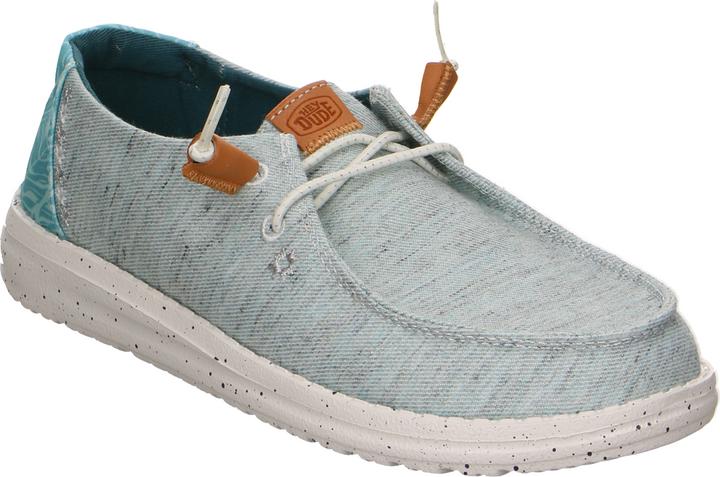 Actual product image Hey Dude Wendy Heathered Slub Tropical (38)