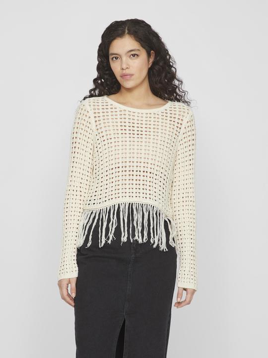 Actual product image Vila Fringed knitted top (M)