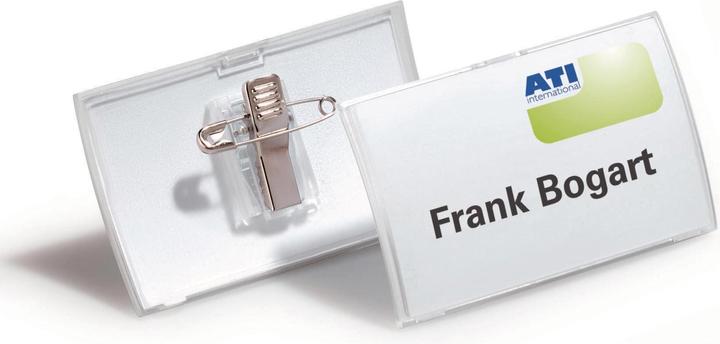 Image du produit Durable Badges nominatifs Cliquez sur Plier